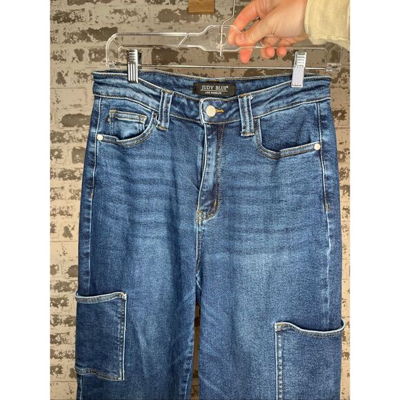 Judy blue | women striaght leg cargo pants - Picture 1 of 13